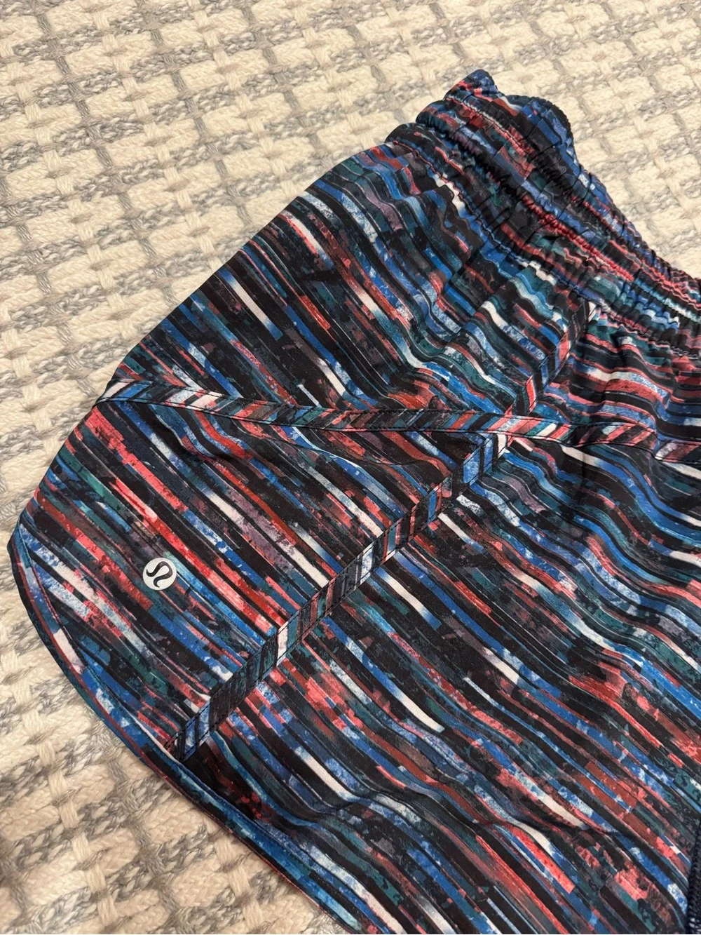 lululemon athletica womens Performance Shorts — Black, Blue, Red